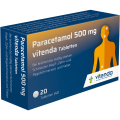 PARACETAMOL 500 mg vitenda Tabletten